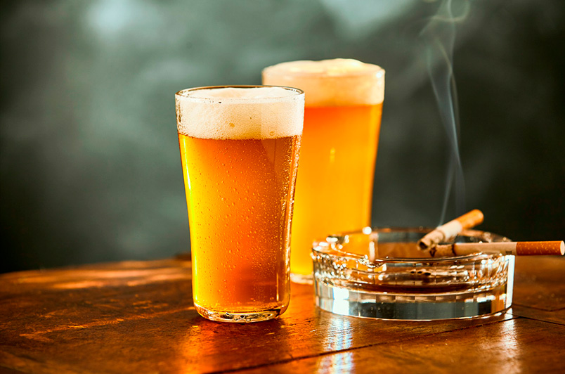Tabaco y alcohol
